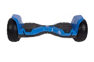 Motion 8.5" All Terrain G2 PRO Blue Bluetooth Hoverboard Segway - With Free Carry Case and Remote