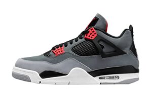 Men's Jordan 4 Retro Infrared Dark Grey/Infrared 23-Black (DH6927 061)