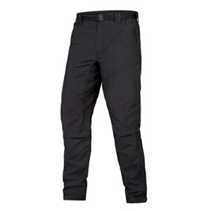 Endura Hummvee Zip Off Mens Cycling Trousers - Black