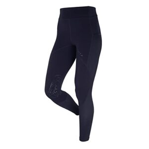 LeMieux Lucie Mesh Womens Pull On Breeches - Twilight Navy