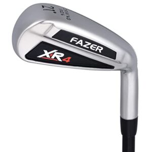 FAZER - XR4 - Stainless Steel and Graphite Combo Golf Driving Iron - Golf Club - Right Hand - 21 Degree