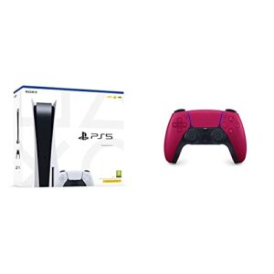 PlayStation 5 Console & DualSense Cosmic Red Wireless Controlle
