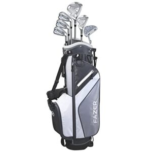 FAZER - CTR25 - Ladies Oversized Stainless Steel Soft Grip Half Package Golf Club Set - 3 Irons