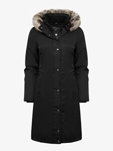 LeMieux Loire Waterproof Womens Long Riding Coat - Black