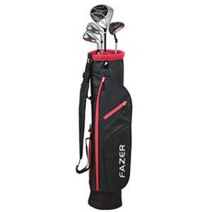 FAZER - CTR25 - Mens Starter Hyper Steel Waterproof Club Package set - 2 Irons