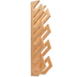 CRID® 4 Wall Board Mount for the Wall Made of Sustainable Bamboo with Mounting Kit