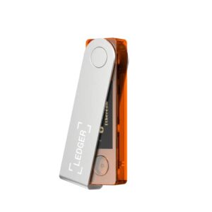 Ledger Nano X Crypto Hardware Wallet (Blazing Orange) - Bluetooth - The best way to securely buy