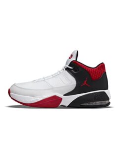 NIKE Jordan Max Aura 3 Men's Basketball Fashion Trainers Sneakers Shoe CZ4167 (White/Black/University Red 160)