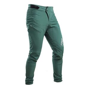 FORBEMK Men's Cycling Trousers Mountain Bike Trousers Long Lightweight Breathable Water-Repellent Running Mountain Bike Outdoor Cycling Trousers