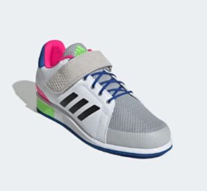 2022 Power Perfect III White Black Green Weightlifting Squat trainers