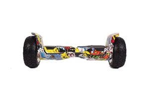 Motion 8.5" All Terrain G2 PRO Hip Hop Bluetooth Hoverboard Segway - With Free Carry Case and Remote