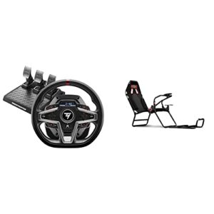 Thrustmaster T248 Force Feedback Racing Wheel for Xbox Series X|S / Xbox One / PC - UK Version & Next Level Racing GT Lite Foldable Simulator Racing Cockpit (NLR-S021 ) PC
