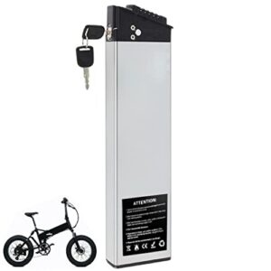 HJGHY Battery for Folding Electric bike E-bike 36V 8AH 10AH 13AH 15AH Electric Bicycle Lithium Ion Battery With Charger and BMS Protection Board