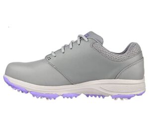 Skechers Womens 2022 Go Golf Jasmine Waterproof Leather Spiked Golf Shoes