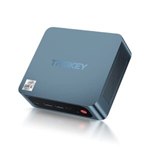 Mini PC W11 Pro Desktop PC 10th Gen Intel I5-1035G1(Up to 3.6GHz) 16GB DDR4 500G NVME SSD TRIGKEY Speed 10 Micro Computer