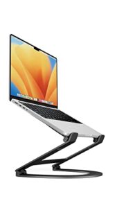 Twelve South Curve Flex | Ergonomic Height & Angle Adjustable Aluminum Laptop/MacBook Stand/Riser