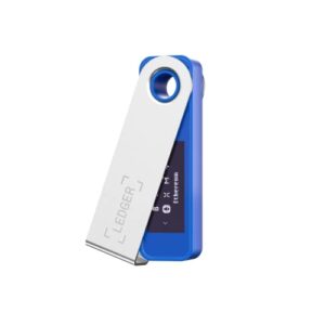Ledger Nano S Plus Crypto Hardware Wallet (Deepsea Blue) - Safeguard your crypto
