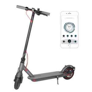 8.5" Adult Folding Electric Scooter | 10.4Ah Class A Battery | 30 ~ 40Km Range | APP Link | Load 120kg