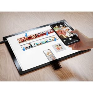 Rybozen Magnetic Slide Viewer Light Box Backlight Hands-Free Ultra-Thin Ultimate Brightness for Photo Slides and Film Negative Scanning