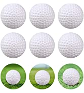 KOFULL Practice Golf Balls 24 Pack Plastic Golf Balls with holes Golf Practice Balls, Driving Tra...