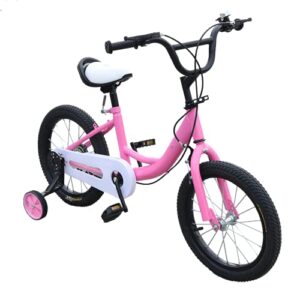 16" Kids Boys Girls Child's Bike Cycle Bicycle With Training Wheels Safety