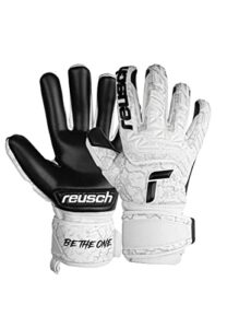 Reusch Attrakt Freegel Infinity Unisex Goalkeeper Gloves with Inner Seam Cut and Grip Infinity Rubber Suitable for Artificial Grass