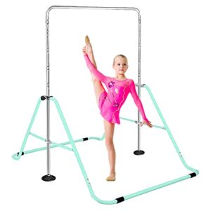Gmypic Gymnastic Bars for Kids with Adjustable Height