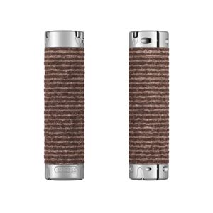 Brooks Plump Leather Grips (130 + 130 mm) - Antic Brown-New22 Unisex Adult Handlebar