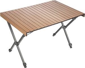 TIMBER RIDGE Folding Camping Table Adjustable Height