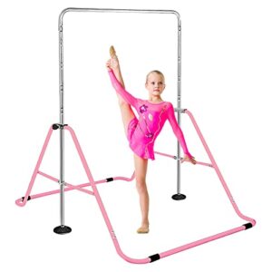 Gmypic Gymnastic Bars for Kids with Adjustable Height
