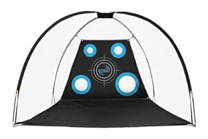 ME AND MY GOLF Home Training Driving Net with Return Ramp