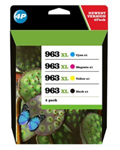 963XL-Ink-Cartridges-Multipack Remanufactured Ink for HP 963 XL 963XL for HP Officejet Pro 9010 9020 9019 9025 9012 9015 9016 9022 9014 (1 Black