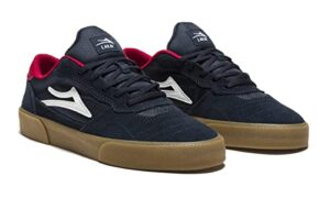 Lakai Cambridge Skate Shoes Trainers Navy Gum Suede UK 11 | US 12 | EU 47