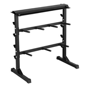 costoffs 3 Tier Dumbbell Barbell Stand