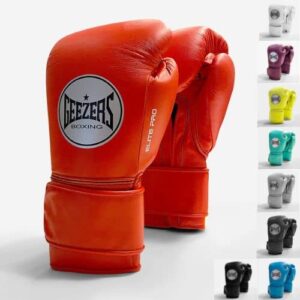 Geezers Boxing Elite Pro 2.0 Velcro Sparring/Training Gloves - Mens