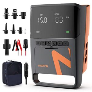 NACATIN SUP Air Pump Electric Paddle Board Pump