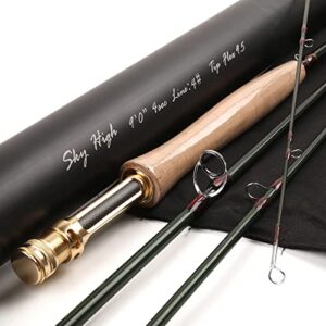 sprinton Maxcatch Sky High Series Fly Rod Best Trout Fly Fishing Rods(Size:3/4/5/6/7/8wt)