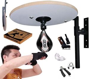 Adjustable Boxing Platform Professional Speed Bag Stand Boxing Wall Mounted Speed Ball for Fitness Boxing