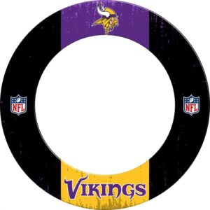 Officially Licensed NFL Minnesota Vikings Professional Dartboard Surround (SU150)