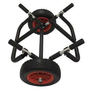 Folding Paddle Board Trolley Cart (SUP Surf Transport Puncture Proof Wheels)