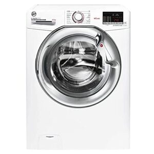 Hoover H3WS4105DACE 10KG 1400RPM Washing Machine- White with Chrome Door            [Energy Class C]