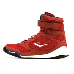 Everlast Mens Pro Elite Boxing Boots Red 8