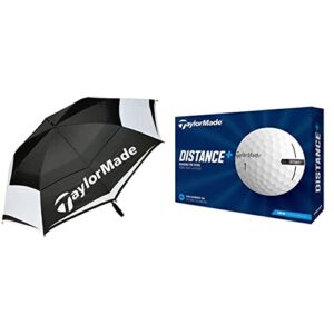 TaylorMade Tour Preferred 64 inch Double Canopy Golf Umbrella