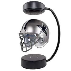 Mini Levitating Helmets NFL Collectibles Hover Football Helmet with Electromagnetic Stand and Atmosphere Lamp Rugby Sports Fans Boyfriend Best Gift Memorabilia