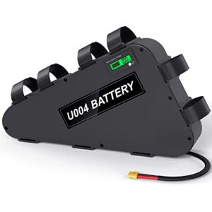 36V/48V/52V Triangle Ebike Battery 20Ah/24Ah/28.8Ah Lithium Ion Pack Battery for 2000W 1800W 1500W 1000W 700W 550W 350W Moto
