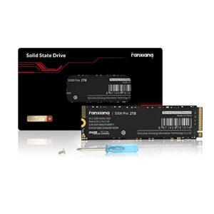Fanxiang S500 Pro 2TB NVMe SSD M.2 2280 PCIe Gen3x4 3500MB/s TLC 3D NAND 1200TBW Internal Solid State Hard Drive