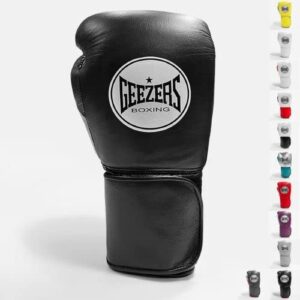 Geezers Boxing Halo Hook and Loop Sparring/Training Gloves