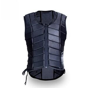 Safety Horse Riding Vest Equestrian Sports Body Protector Guard Shock Absorption Breathable Waistcoat For Mens Womens Boys Girls Youth