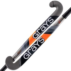 GRAYS GX2000 Dynabow Junior Composite Hockey Stick - BLACK/SILVER - NEW FOR 2022/23