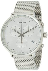 Calvin Klein Unisex Adult Chronograph Quartz Watch with Stainless Steel Strap K8M27126